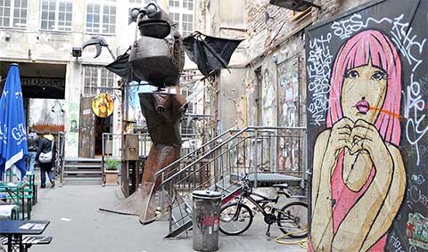 Street art i Berlin