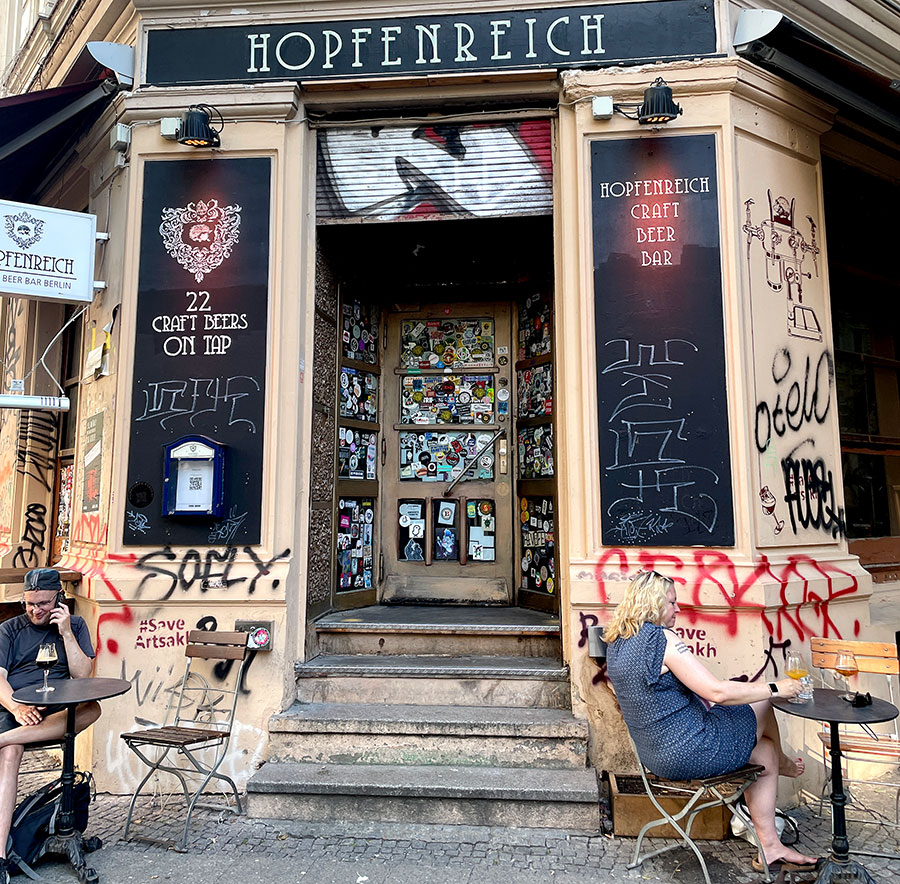 Craft Beer Bar i Berlin - Hopfenreich