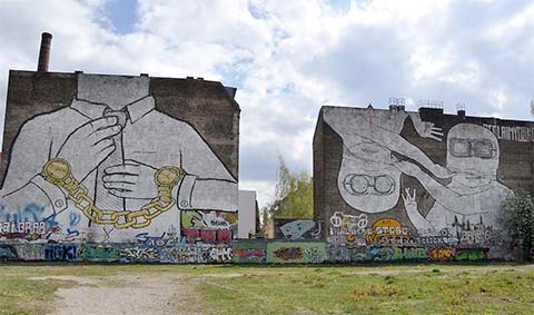 Street art i Kreuzberg