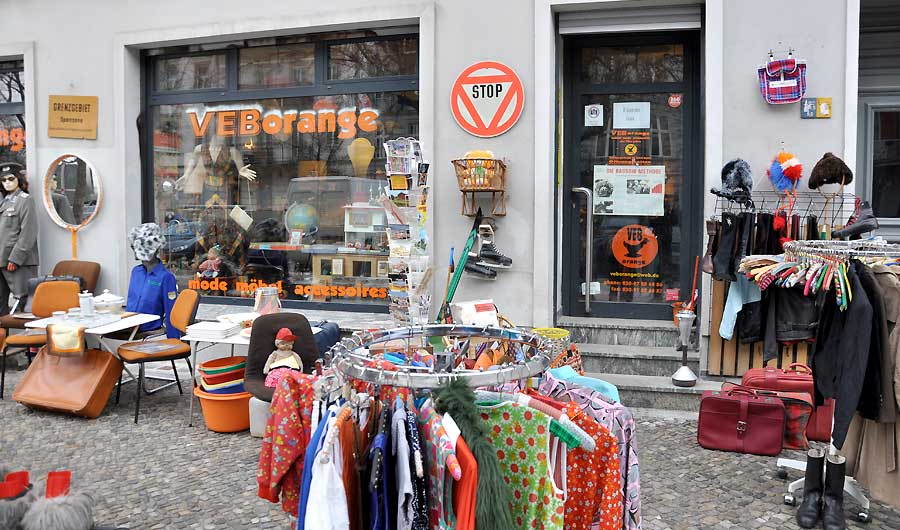 VEB Orange - DDR retro butik i Berlin